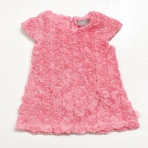 Boboli baby girls pink floral dress